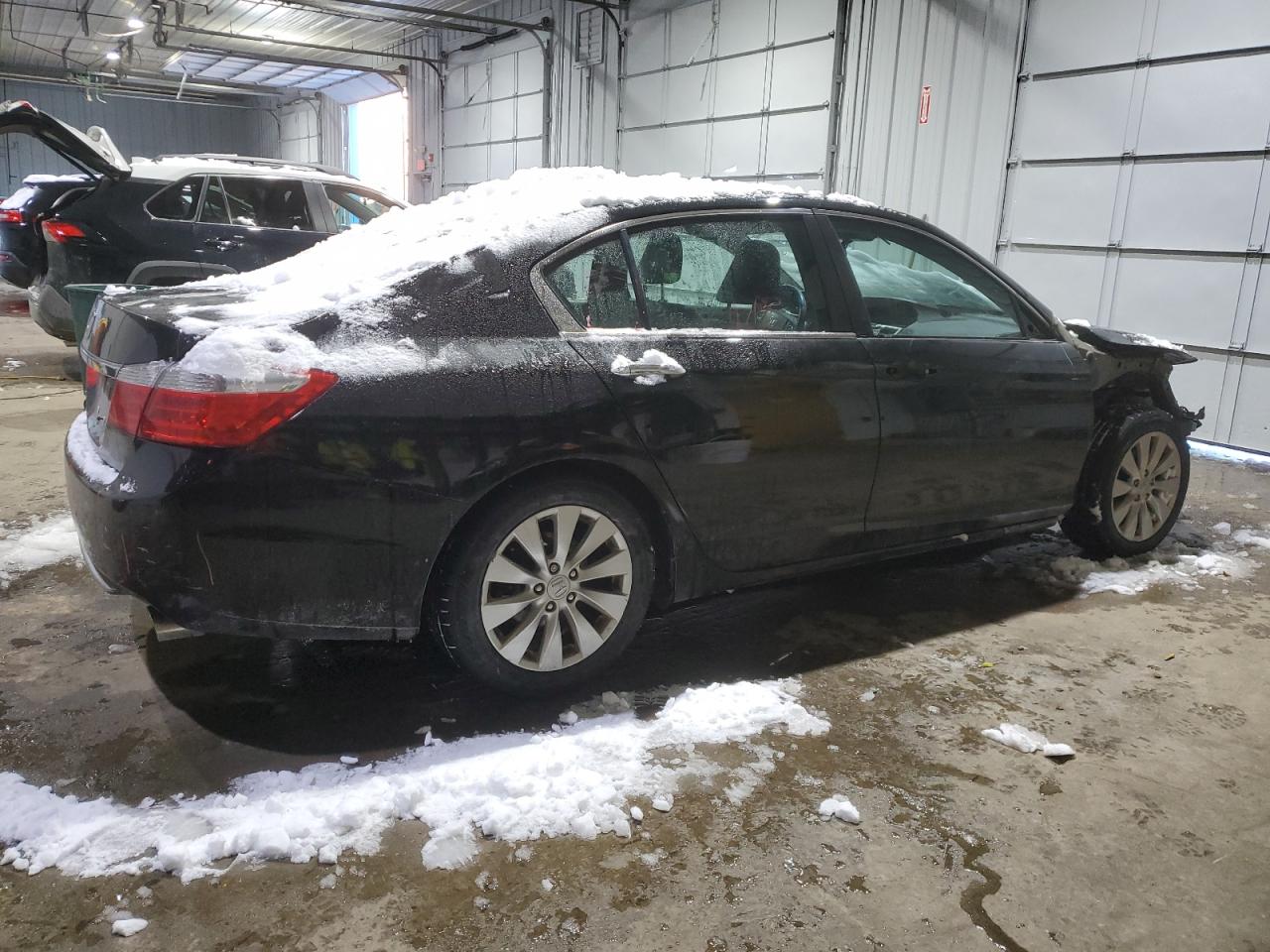 2014 Honda Accord VIN 1HGCR2F85EA056241 Copart auction photo, front end damage thumbnail 3