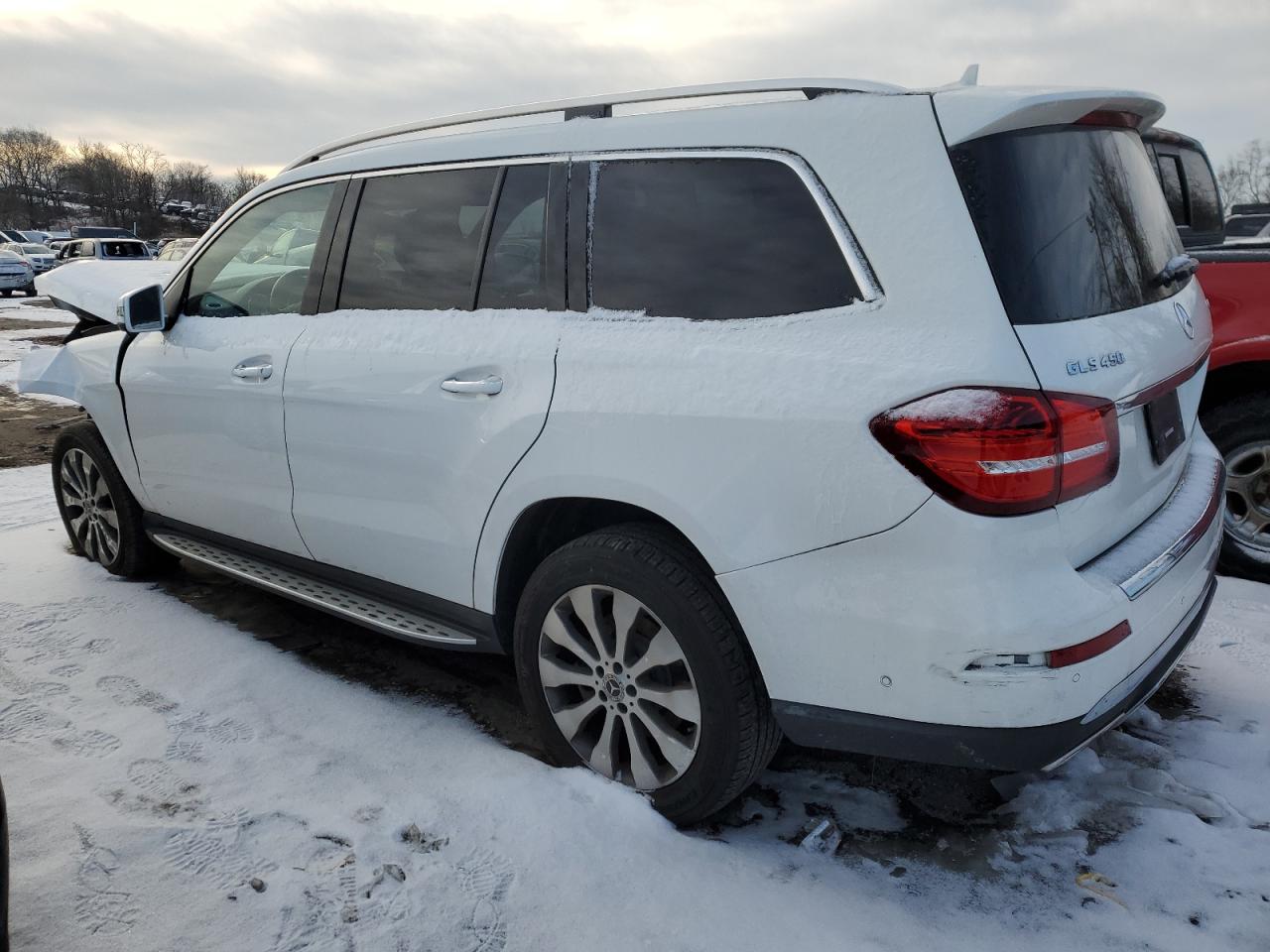 2019 Mercedes-Benz GLS-klasse VIN 4JGDF6EEXKB217713 Copart auction photo, front end damage thumbnail 2