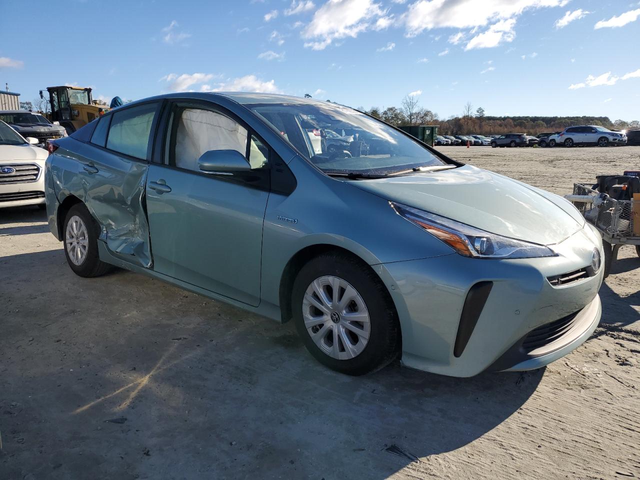 2022 Toyota Prius VIN JTDKAMFU8N3180843 Copart auction photo, side damage thumbnail 4