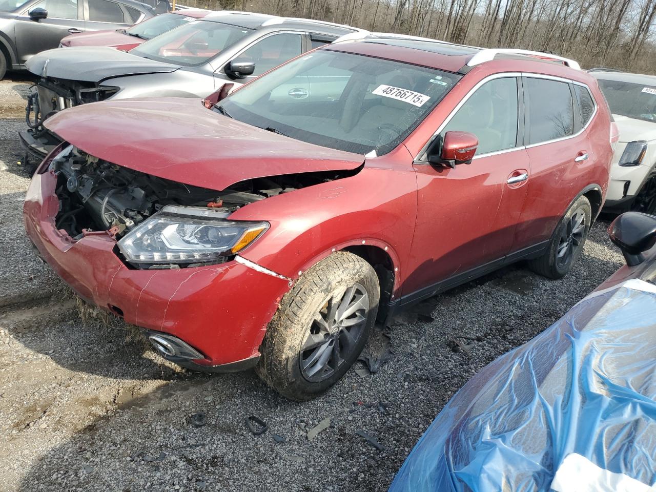 2016 Nissan Rogue VIN 5N1AT2MT1GC749552