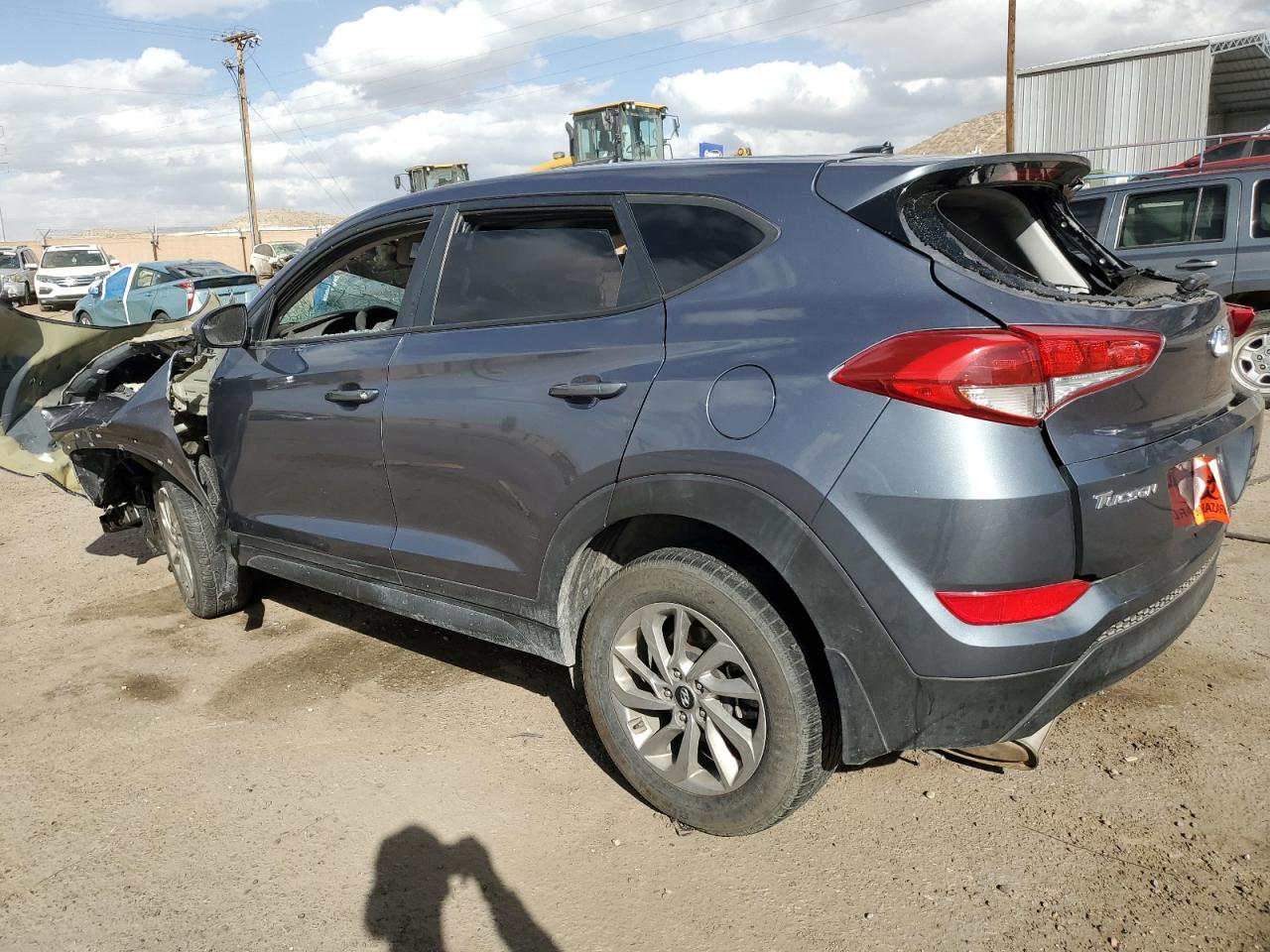 2017 Hyundai Tucson VIN KM8J23A49HU328258 Copart auction photo, all over damage thumbnail 2
