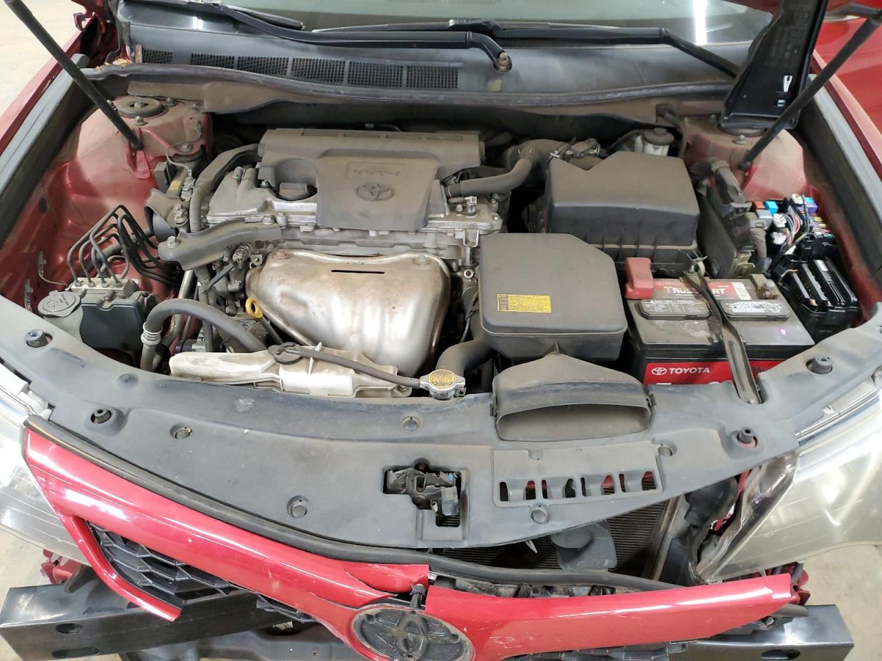 2012 Toyota Camry VIN 4T1BF1FK8CU557446 Copart auction photo, front end / side damage thumbnail 11