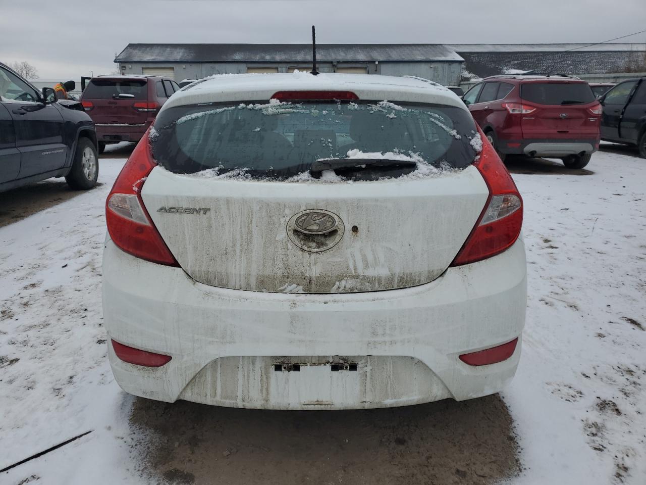 2017 Hyundai Accent VIN KMHCT5AE4HU339257 Copart auction photo, front end / minor dent/scratches damage thumbnail 6