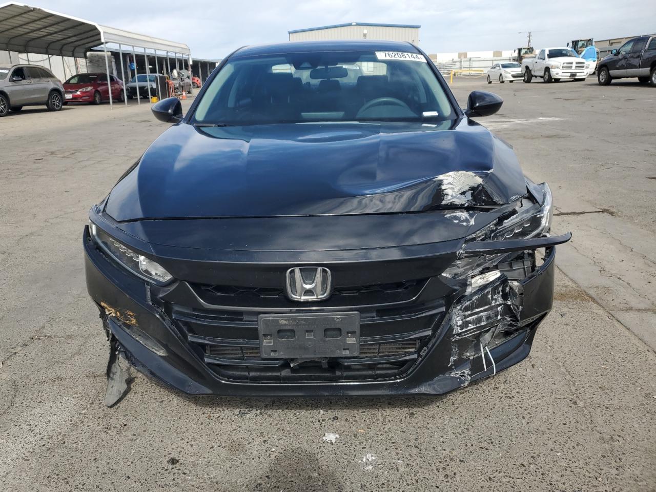 2018 Honda Accord VIN 1HGCV1F11JA247903 Copart auction photo, front end / top/roof damage thumbnail 5