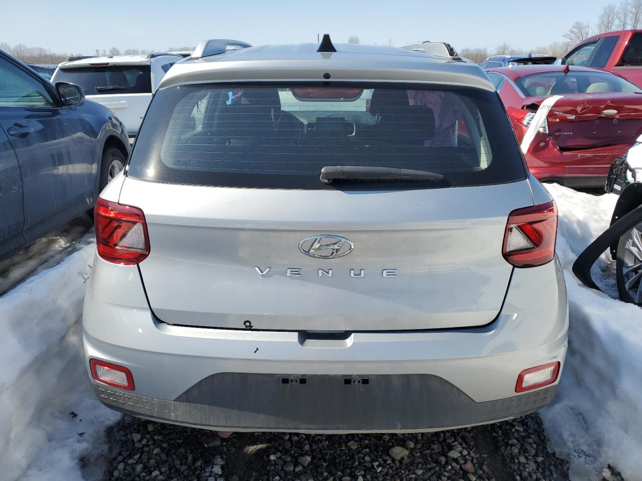 2022 Hyundai Venue VIN KMHRC8A30NU165919 Copart auction photo, all over damage thumbnail 6