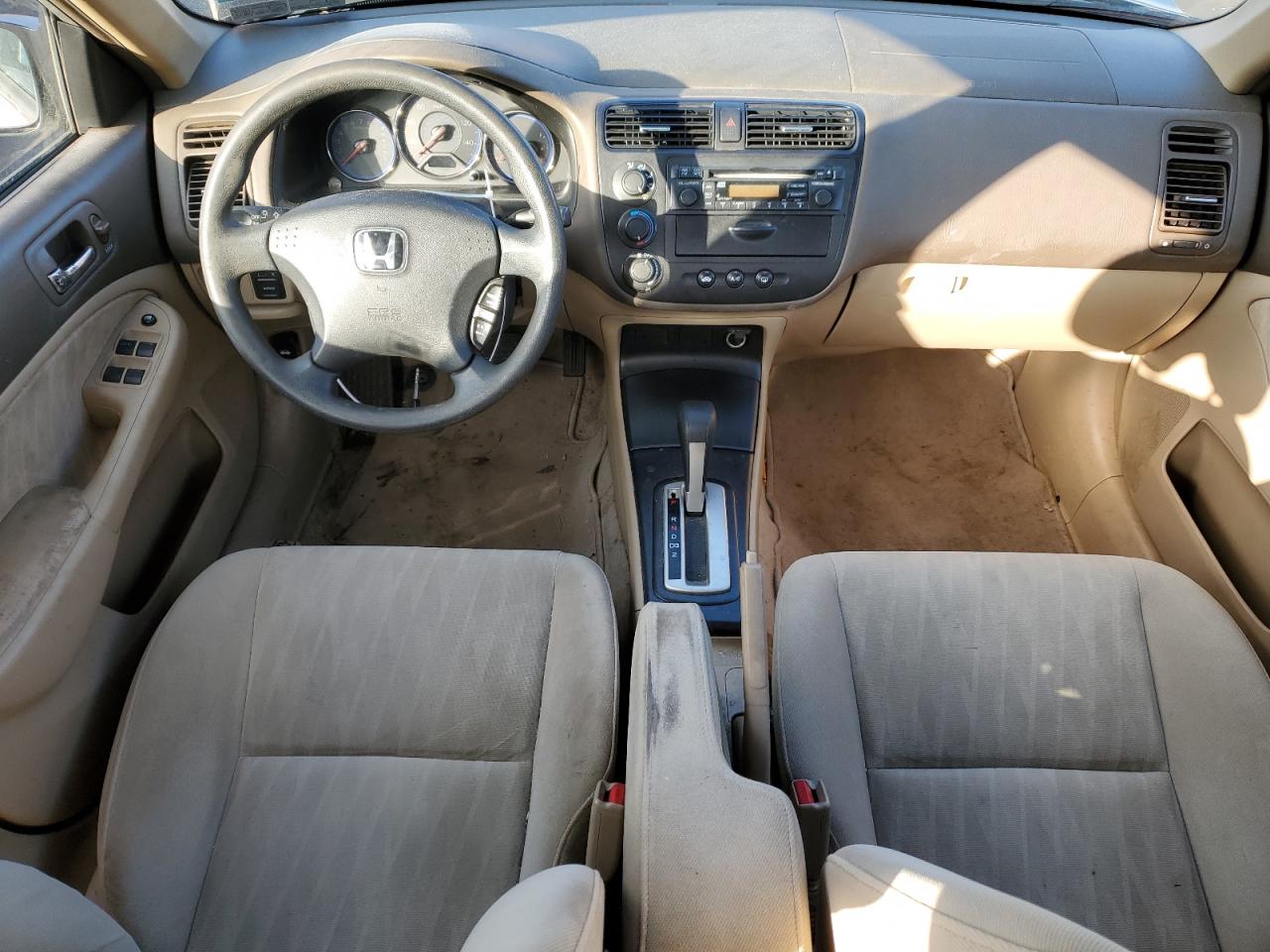 2005 Honda Civic VIN 2HGES16535H617907 Copart auction photo, front end / rear end damage thumbnail 8