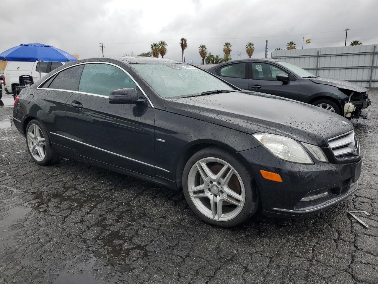 2012 Mercedes-Benz E-klasse VIN WDDKJ5KB7CF141883 Copart auction photo, vandalism damage thumbnail 4