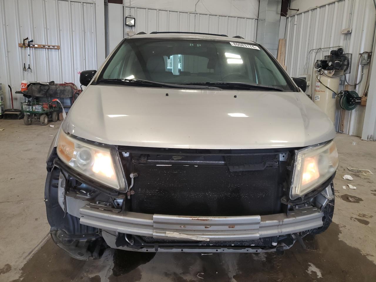 2012 Honda Odyssey VIN 5FNRL5H42CB131889 Copart auction photo, front end damage thumbnail 5
