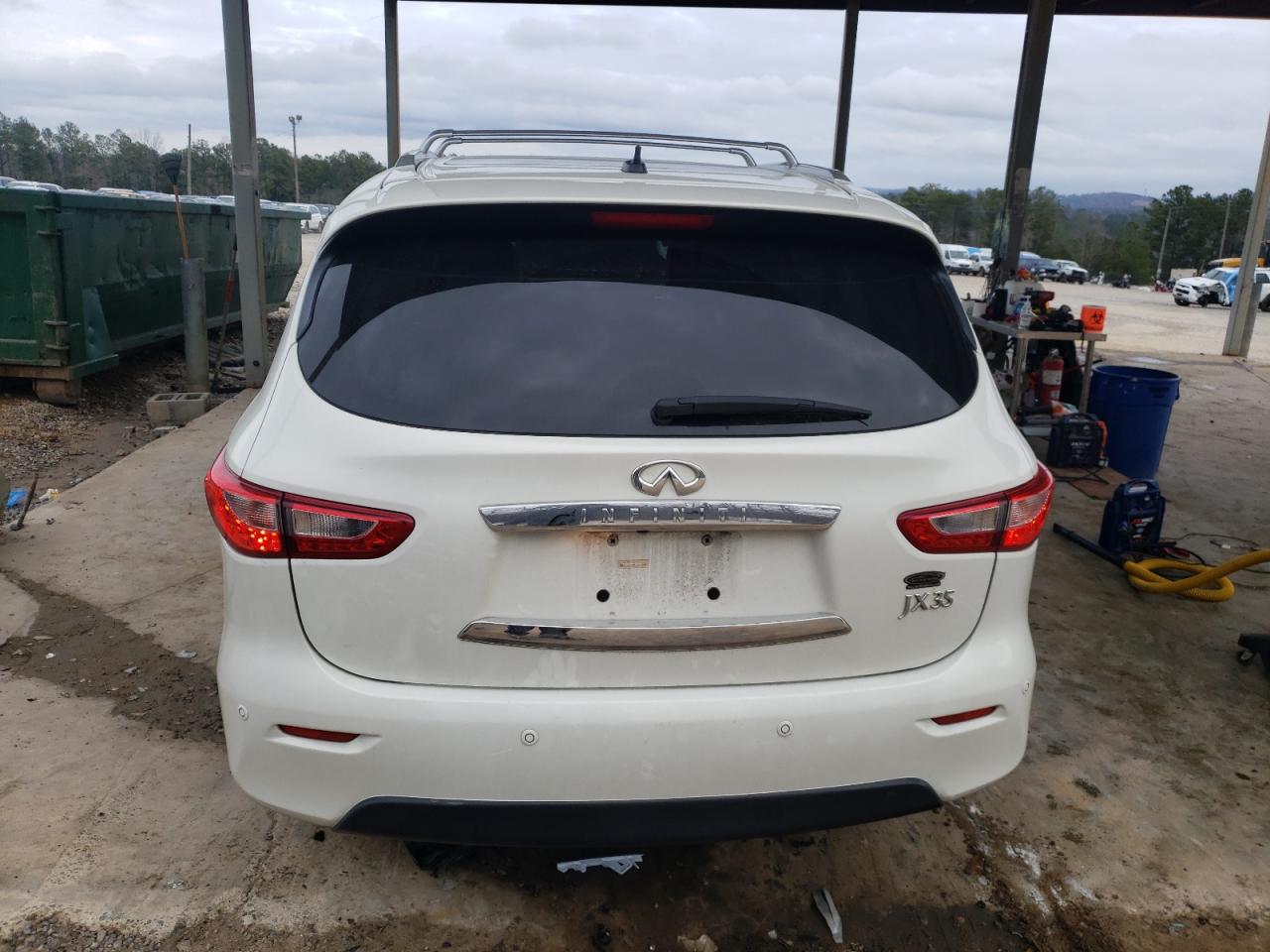 2013 Infiniti JX VIN 5N1AL0MM0DC334716 Copart auction photo, front end damage thumbnail 6