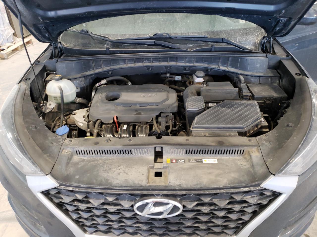 2019 Hyundai Tucson VIN KM8J3CAL0KU845430 Copart auction photo, rear end / side damage thumbnail 14