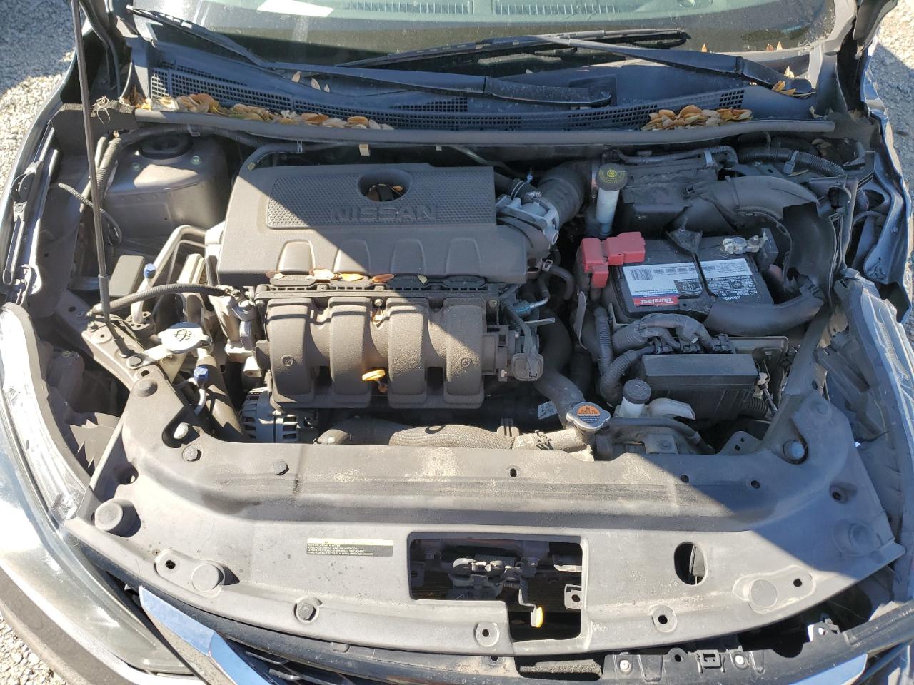 2019 Nissan Sentra VIN 3N1AB7AP7KY280496 Copart auction photo, front end / side damage thumbnail 11