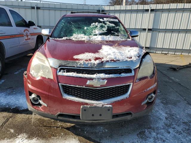 2012 Chevrolet Equinox VIN 2GNFLGE57C6357550 Copart auction photo, front end / top/roof damage thumbnail 5