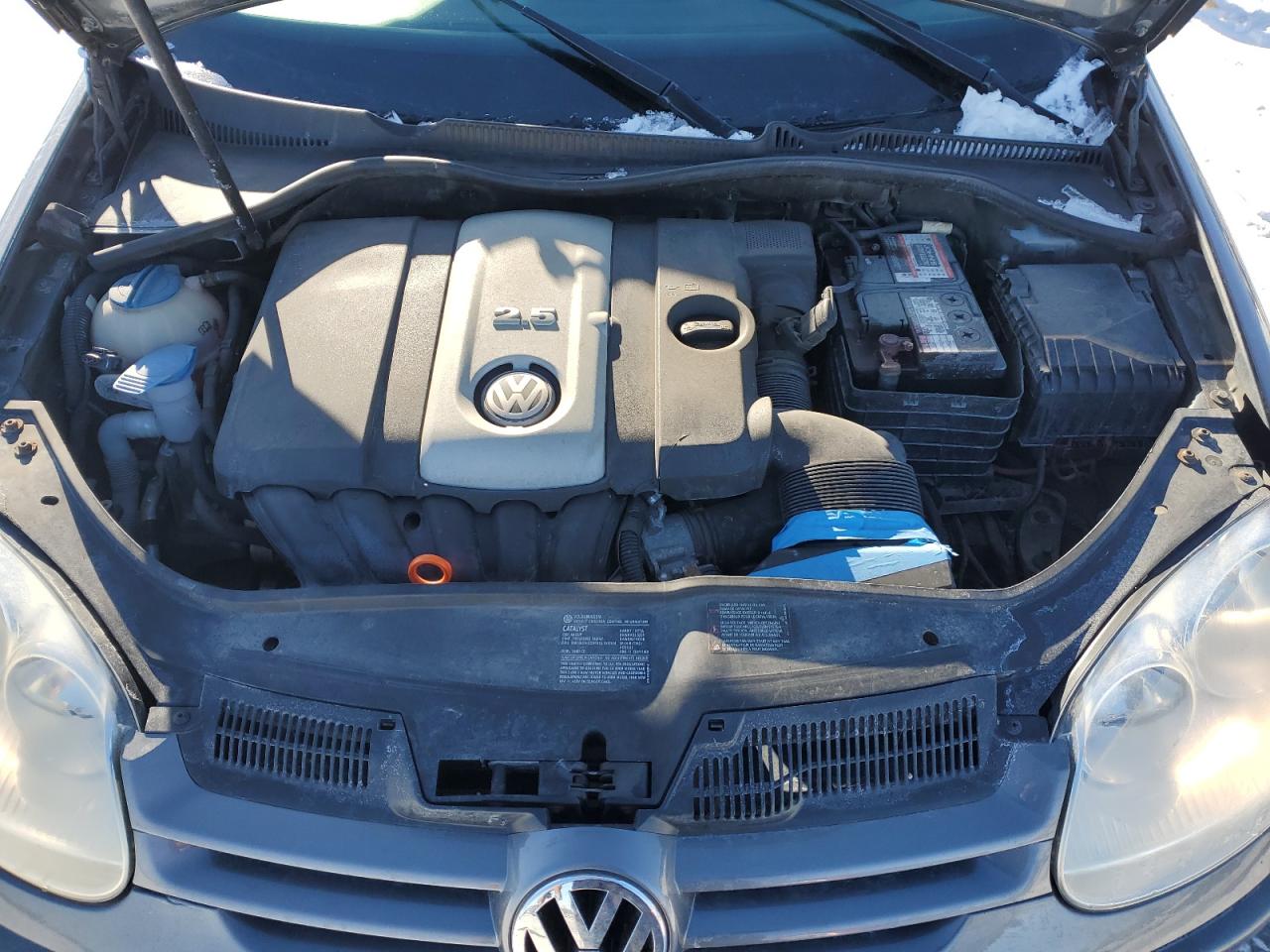 2008 Volkswagen Golf VIN WVWCA71K58W107279 Copart auction photo, rear end damage thumbnail 11