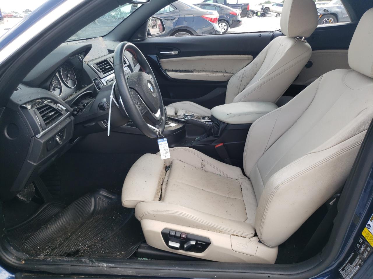 2017 BMW 2er VIN WBA2M9C30HV985824 Copart auction photo, side damage thumbnail 7