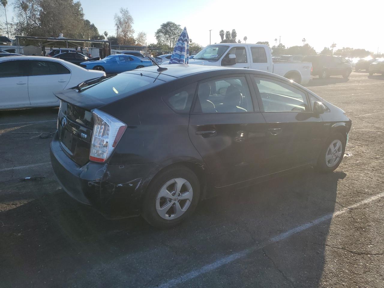 2010 Toyota Prius VIN JTDKN3DU3A0173859 Copart auction photo, front end damage thumbnail 3