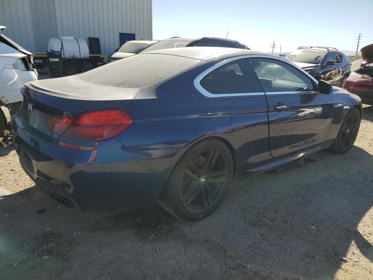 2012 BMW 6er VIN WBALX3C52CDV77706 Copart auction photo, water/flood / mechanical damage thumbnail 3