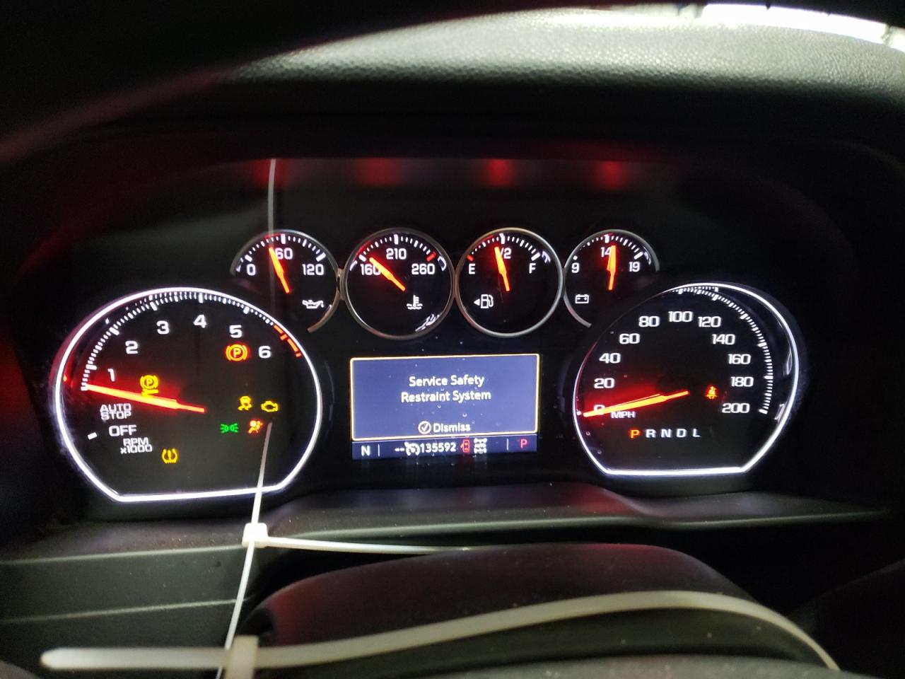 2019 Chevrolet Silverado VIN 1GCUYDED8KZ339732 Copart auction photo, front end / rear end damage thumbnail 9