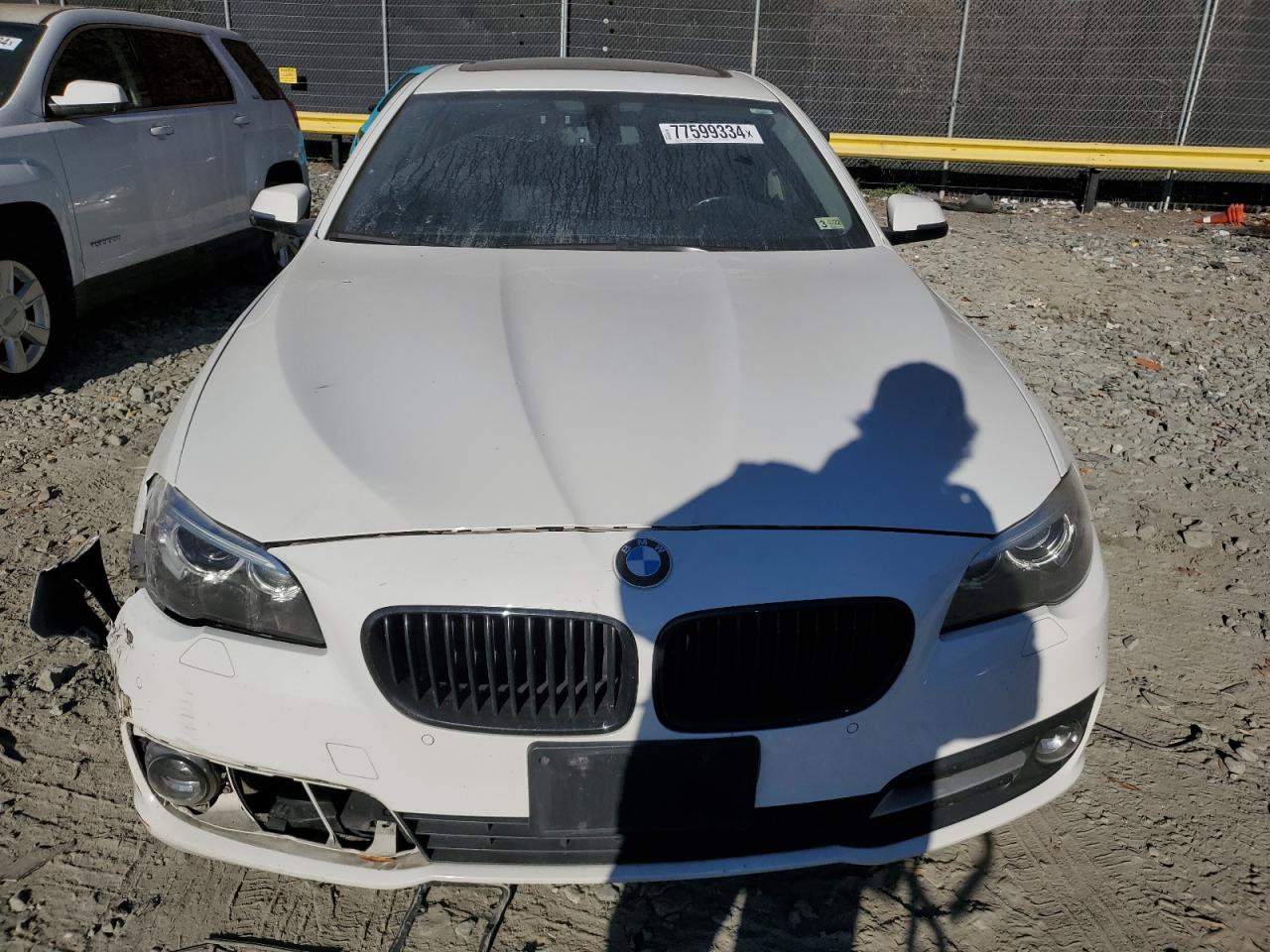 2016 BMW 5er VIN WBA5A7C51GG643796 Copart auction photo, front end damage thumbnail 5