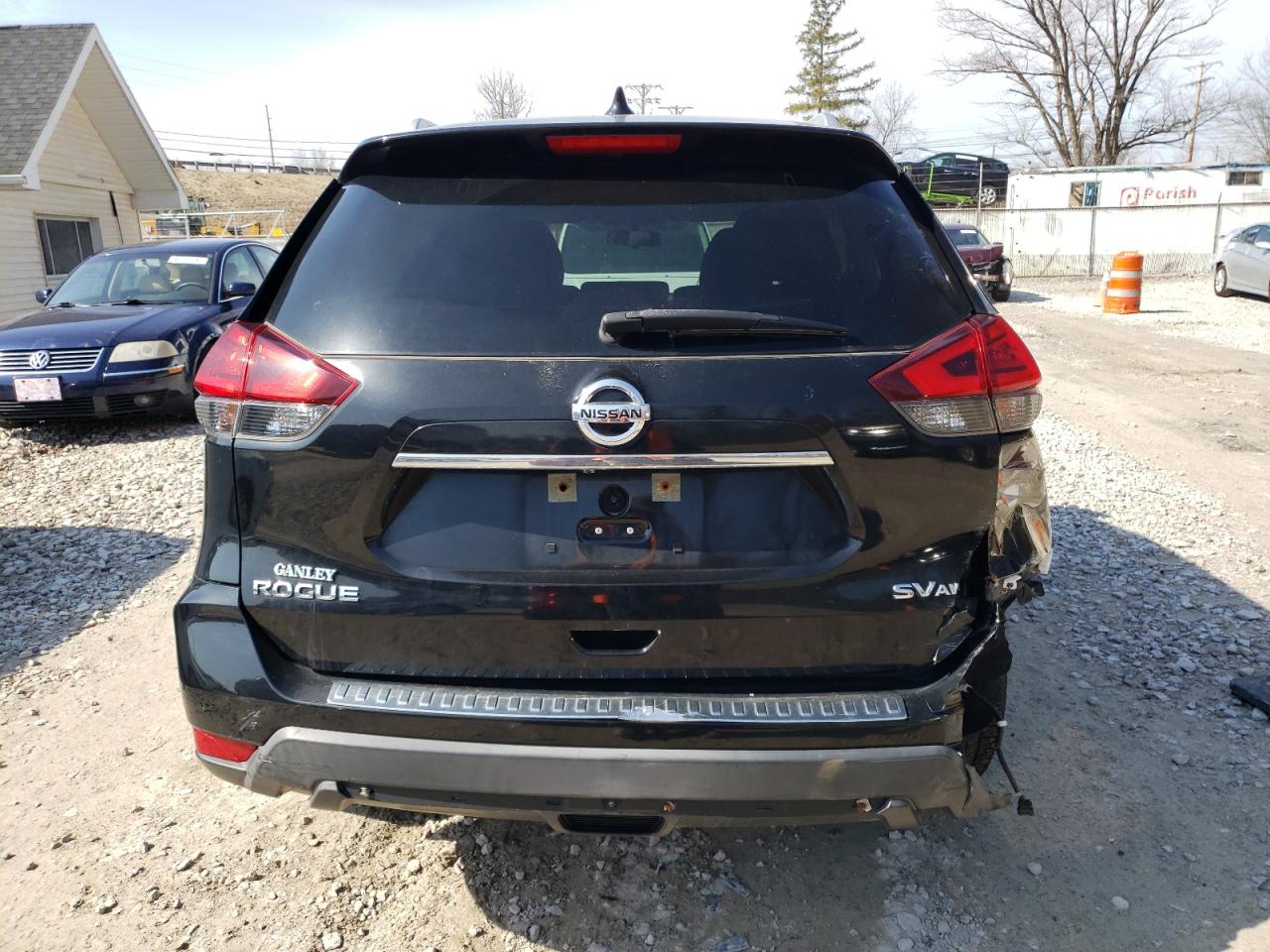 2017 Nissan Rogue VIN KNMAT2MV8HP591520 Copart auction photo, rear end damage thumbnail 6