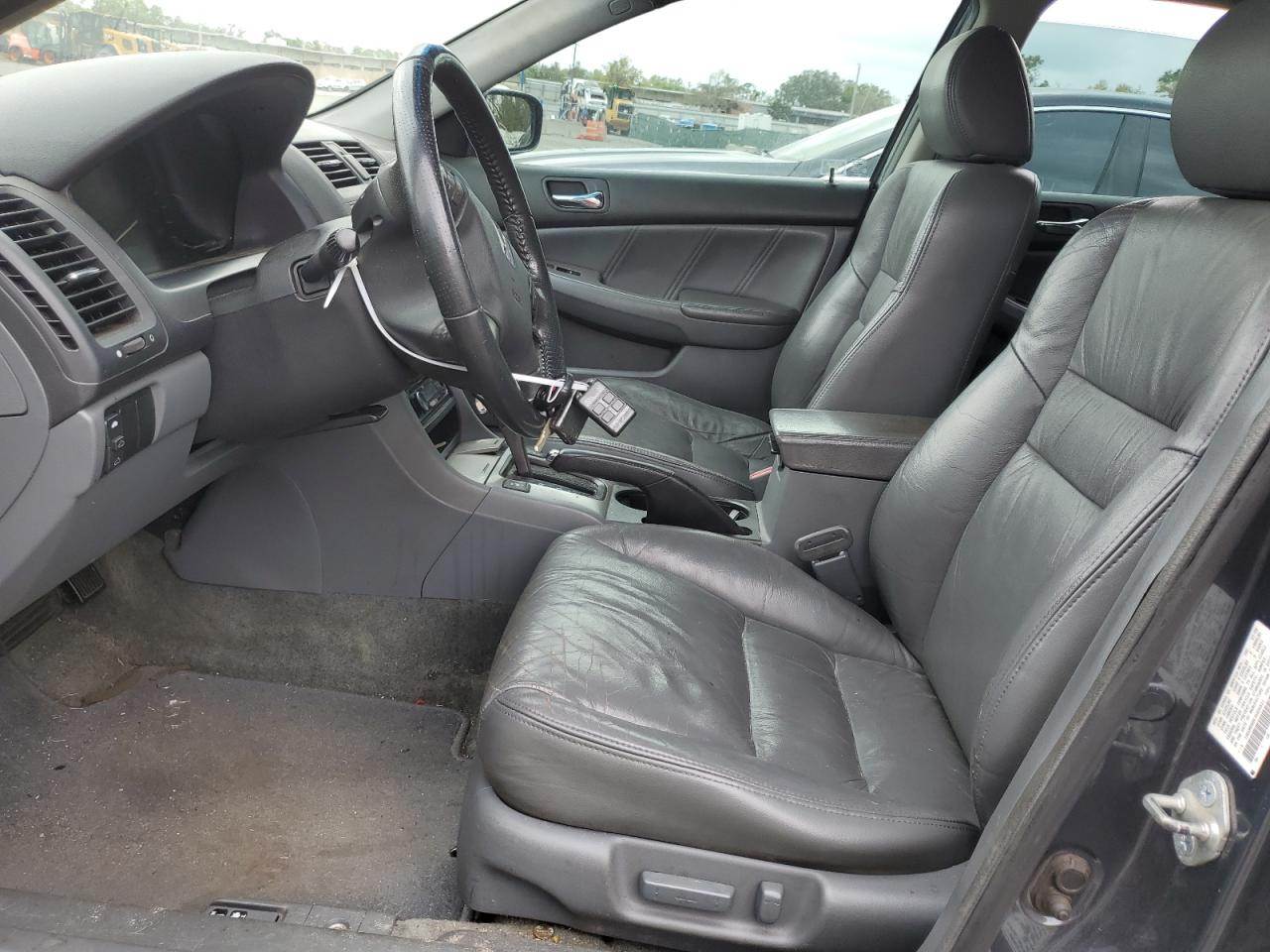 2007 Honda Accord VIN 1HGCM56807A004521 Copart auction photo, front end / side damage thumbnail 7