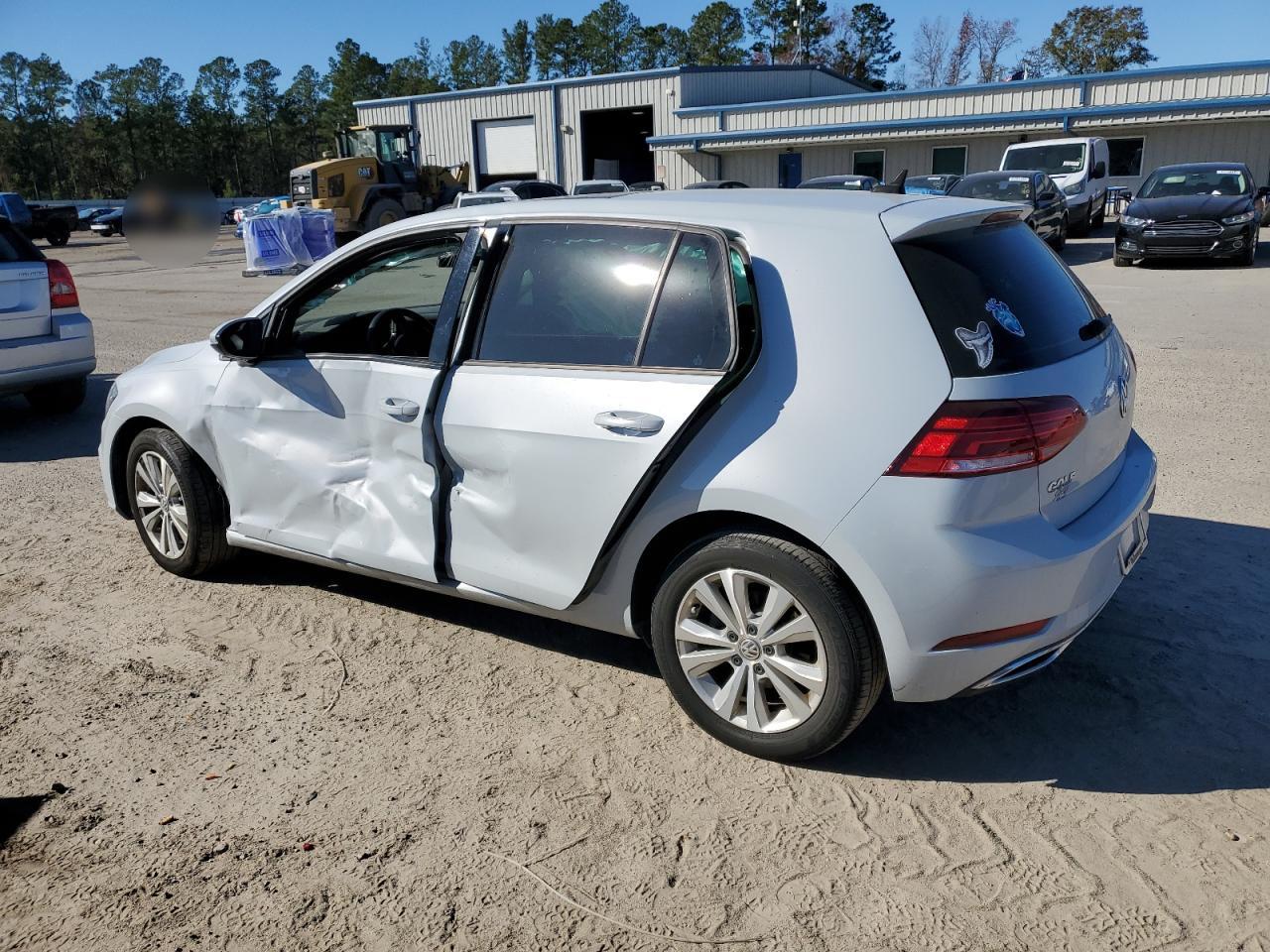 2020 Volkswagen Golf VIN 3VWG57AU8LM012602 Copart auction photo, side / front end damage thumbnail 2