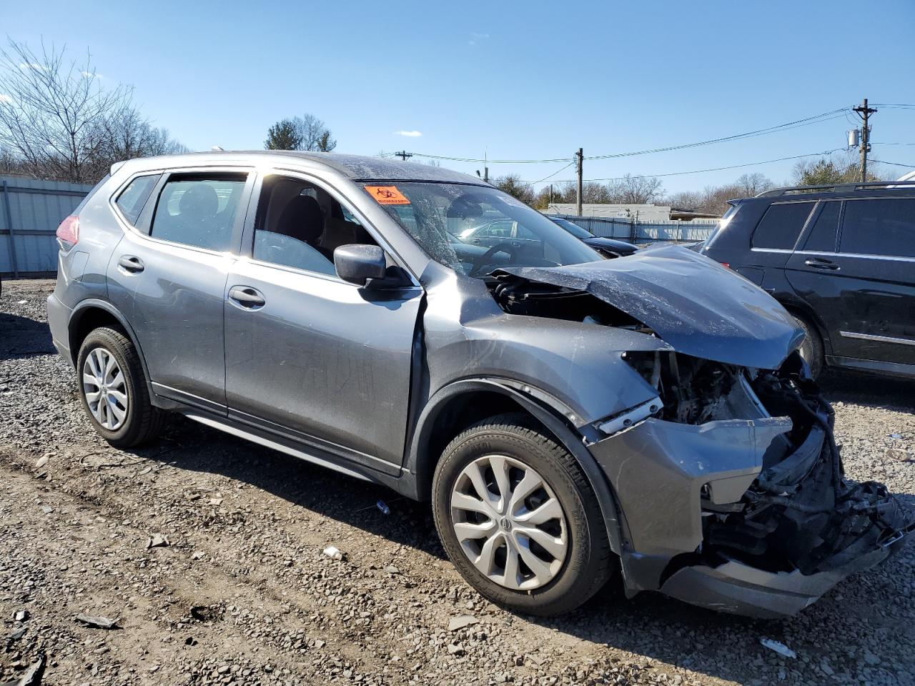 2019 Nissan Rogue VIN 5N1AT2MVXKC819690 Copart auction photo, front end damage thumbnail 4