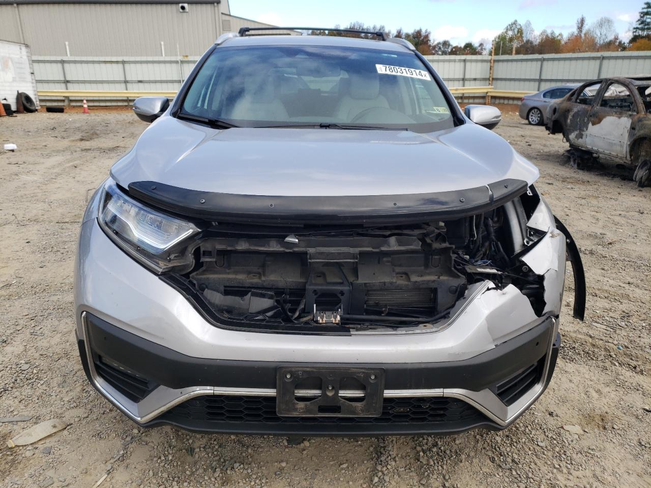 2021 Honda CR-V VIN 7FART6H95ME036993 Copart auction photo, front end / minor dent/scratches damage thumbnail 5