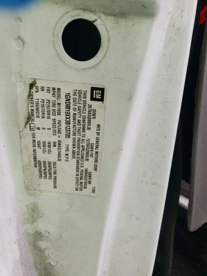 2003 Chevrolet Astro VIN 1GNDM19XX3B123705 Copart auction photo, rear end damage thumbnail 13