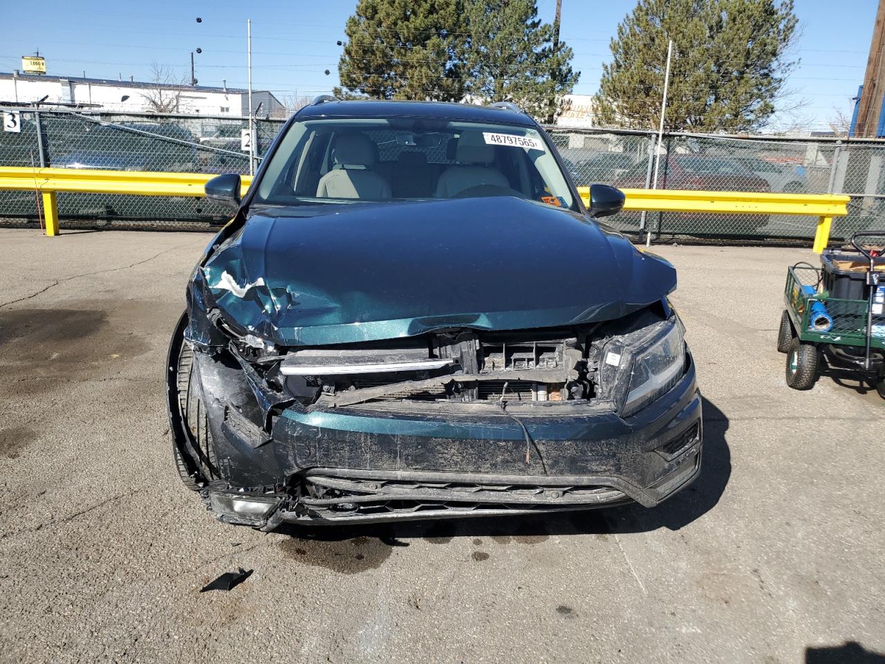 2019 Volkswagen Tiguan VIN 3VV2B7AX9KM099426 Copart auction photo, front end damage thumbnail 5