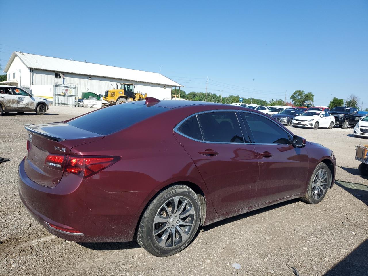 2015 Acura TLX VIN 19UUB1F55FA014954 Copart auction photo, water/flood damage thumbnail 3