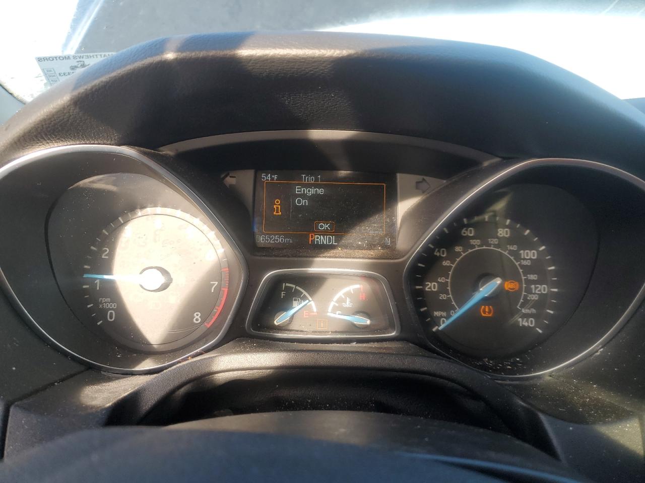 2017 Ford Focus VIN 1FADP3F22HL329726 Copart auction photo, all over damage thumbnail 9