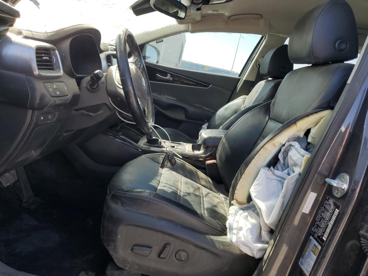 2019 KIA Sorento VIN 5XYPHDA5XKG464435 Copart auction photo, rollover damage thumbnail 7
