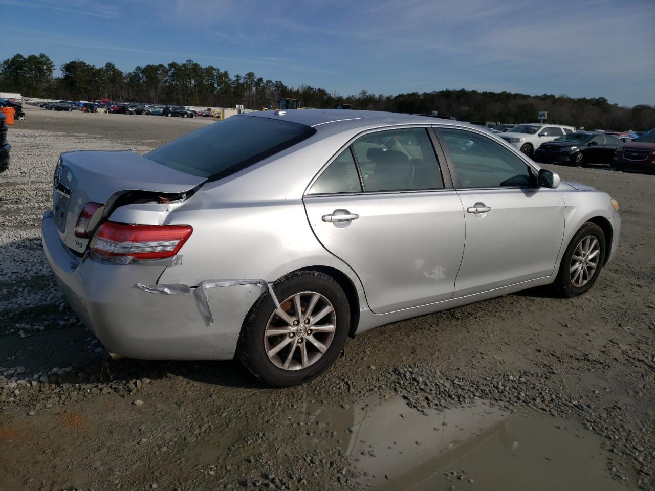 2011 Toyota Camry VIN 4T1BF3EKXBU134380 Copart auction photo, rear end damage thumbnail 3