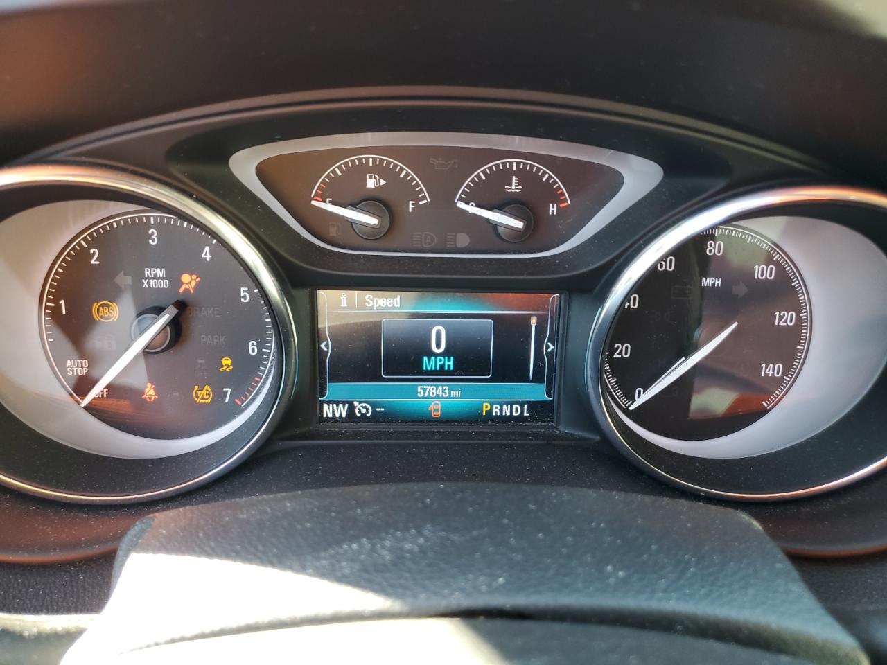 2020 Buick Envision VIN LRBFXCSA1LD141281 Copart auction photo, side damage thumbnail 9