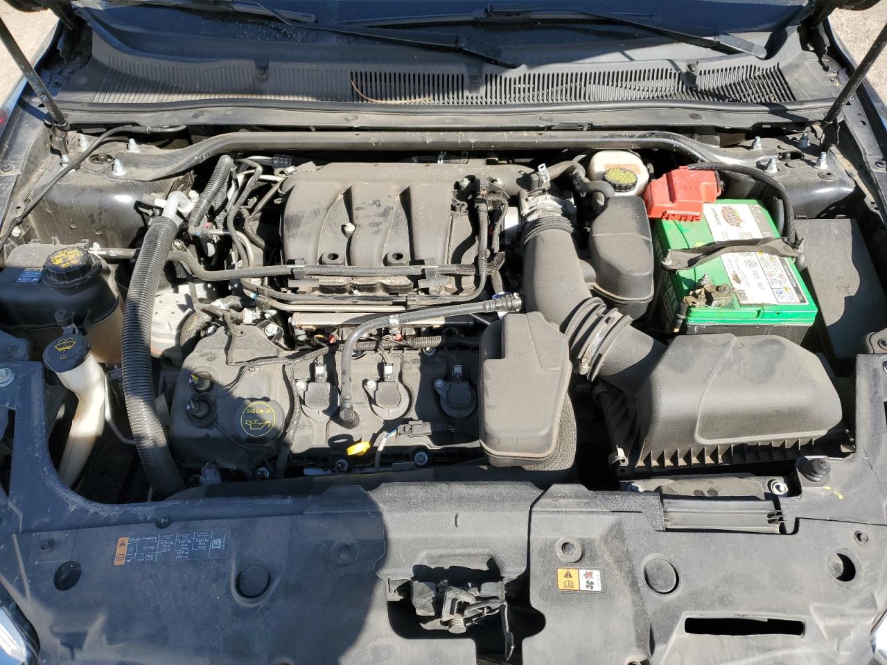 2019 Ford Taurus VIN 1FAHP2E83KG100019 Copart auction photo, rear end / front end damage thumbnail 11