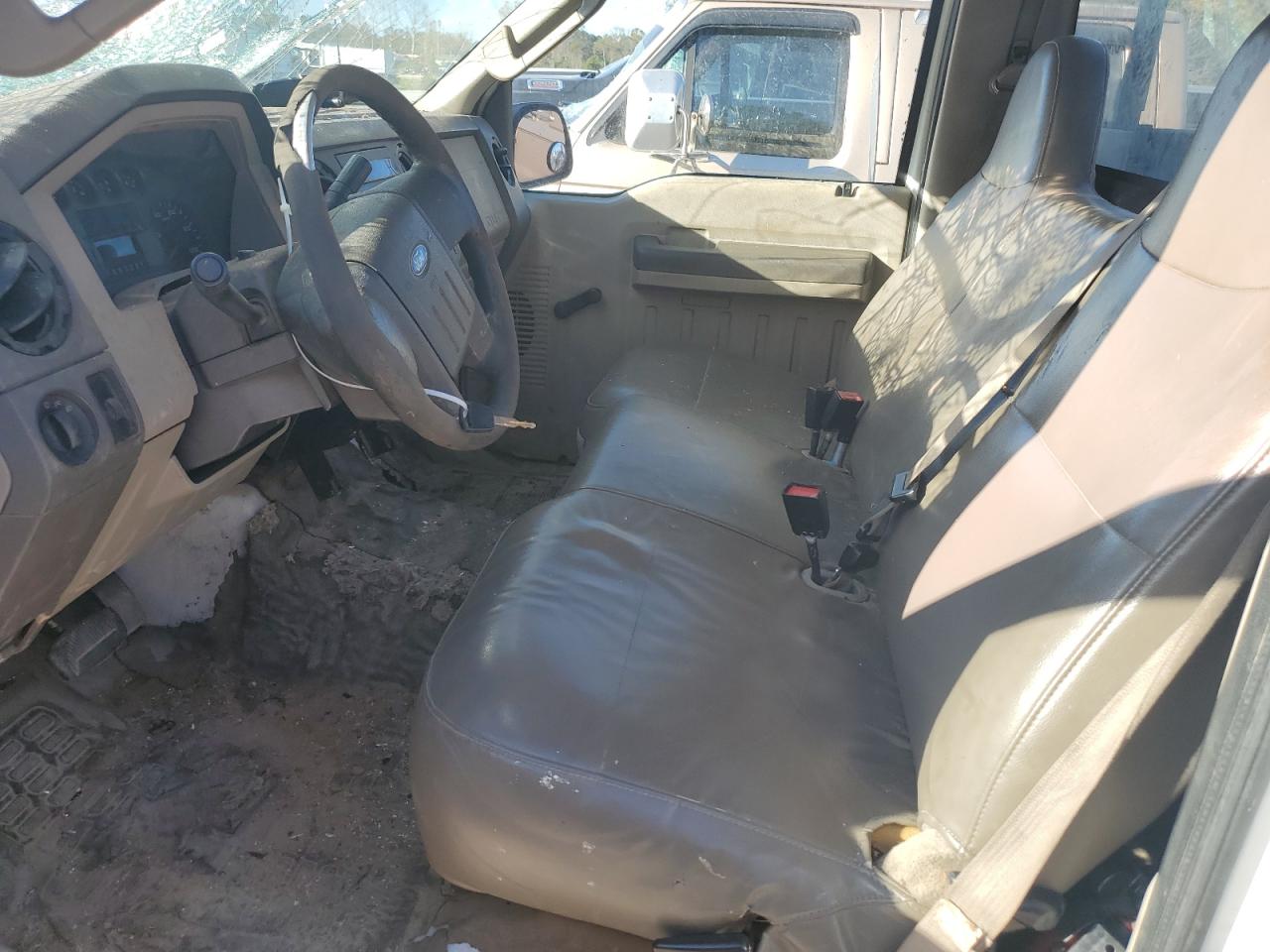 2008 Ford F250 VIN 1FDNF20518EE21859 Copart auction photo, all over damage thumbnail 7