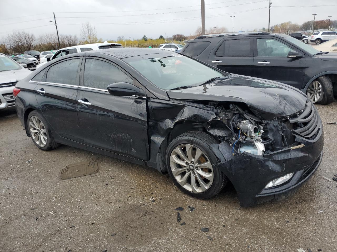 2011 Hyundai Sonata VIN 5NPEC4AB3BH316373 Copart auction photo, front end / minor dent/scratches damage thumbnail 4