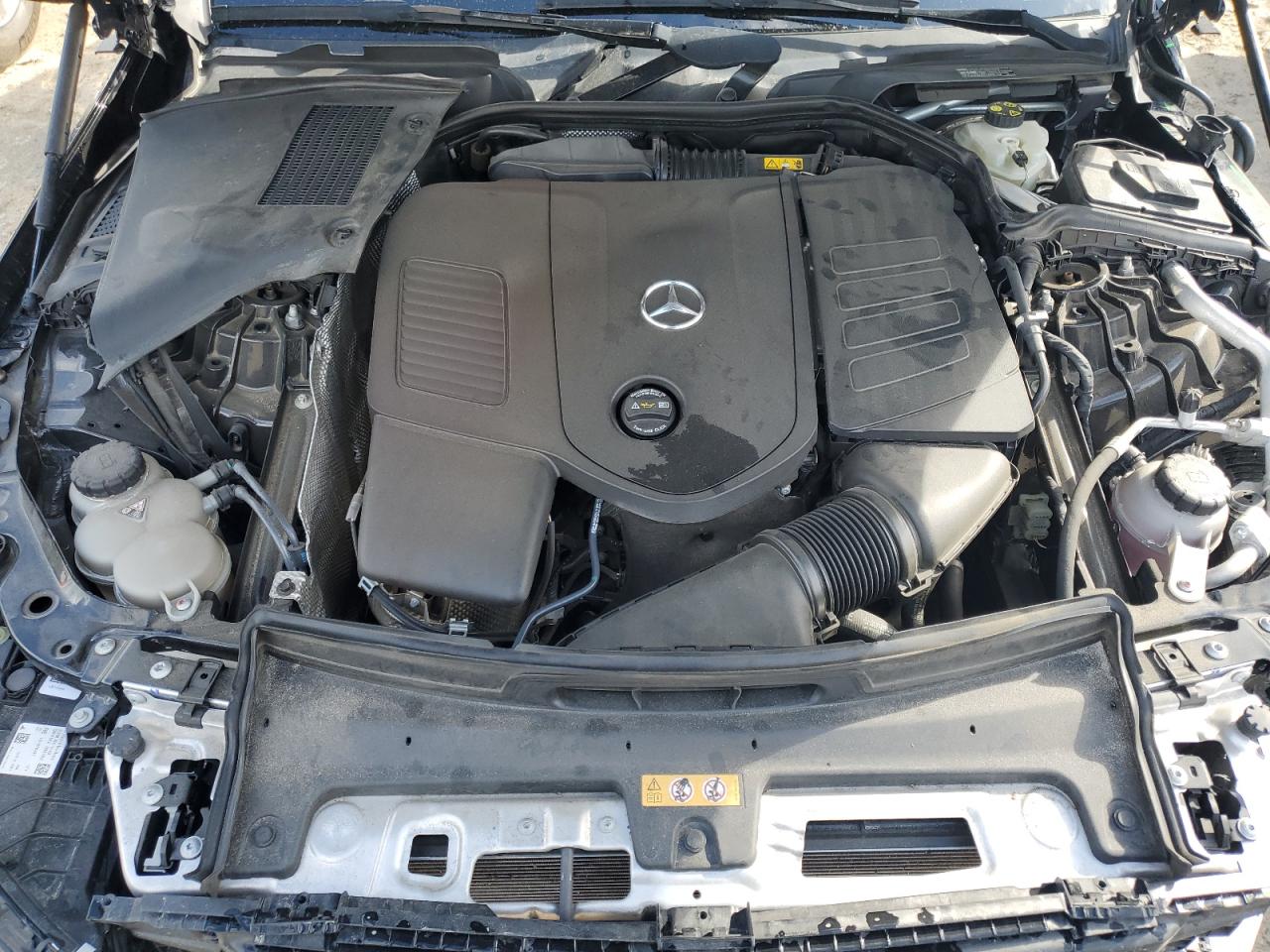 2022 Mercedes-Benz C-klasse VIN W1KAF4HB0NR010634 Copart auction photo, front end damage thumbnail 11