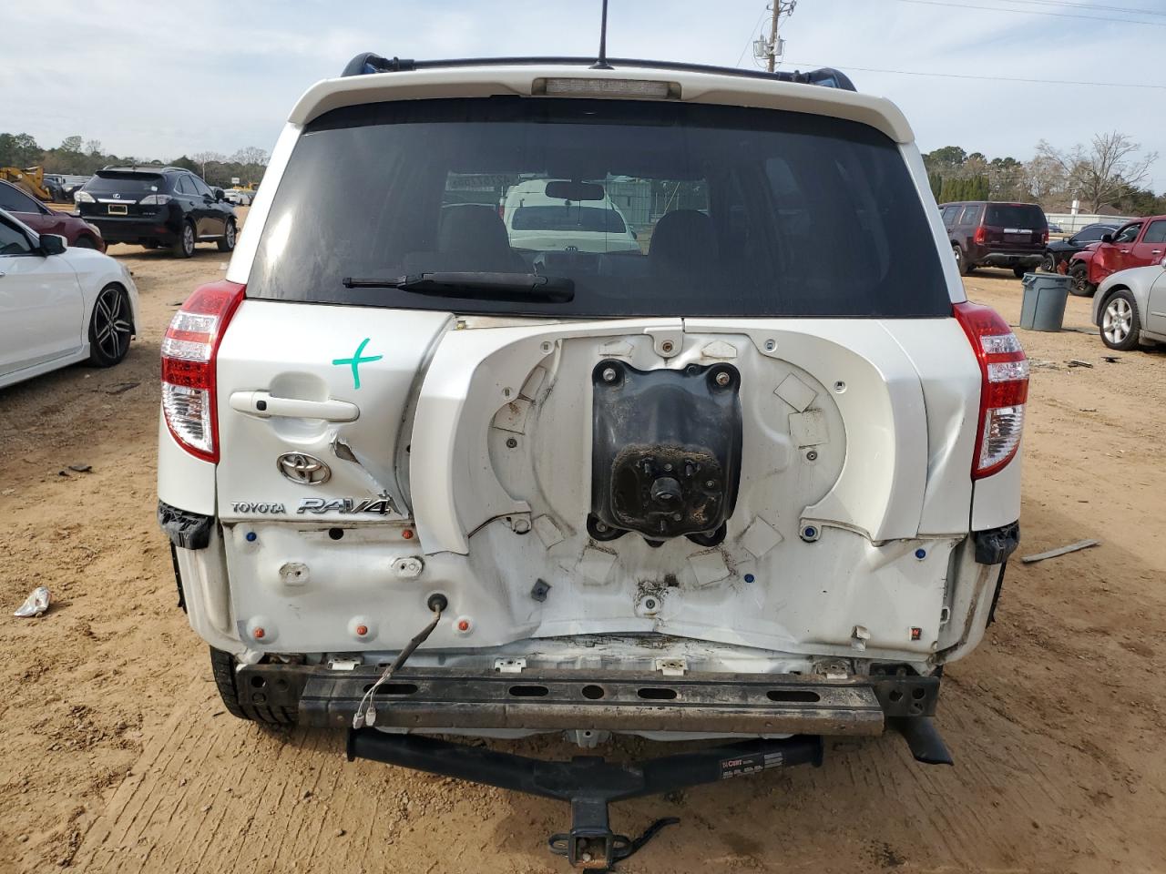 2010 Toyota RAV 4 VIN JTMYF4DV3AD028139 Copart auction photo, rear end damage thumbnail 6