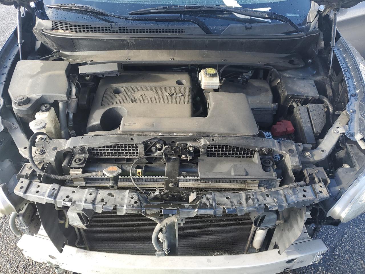 2015 Infiniti QX60 VIN 5N1AL0MN7FC505666 Copart auction photo, front end damage thumbnail 13