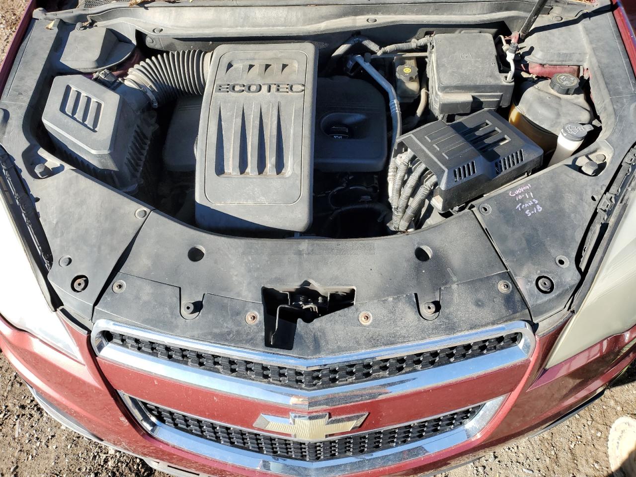 2011 Chevrolet Equinox VIN 2CNALDEC8B6415353 Copart auction photo, all over damage thumbnail 12