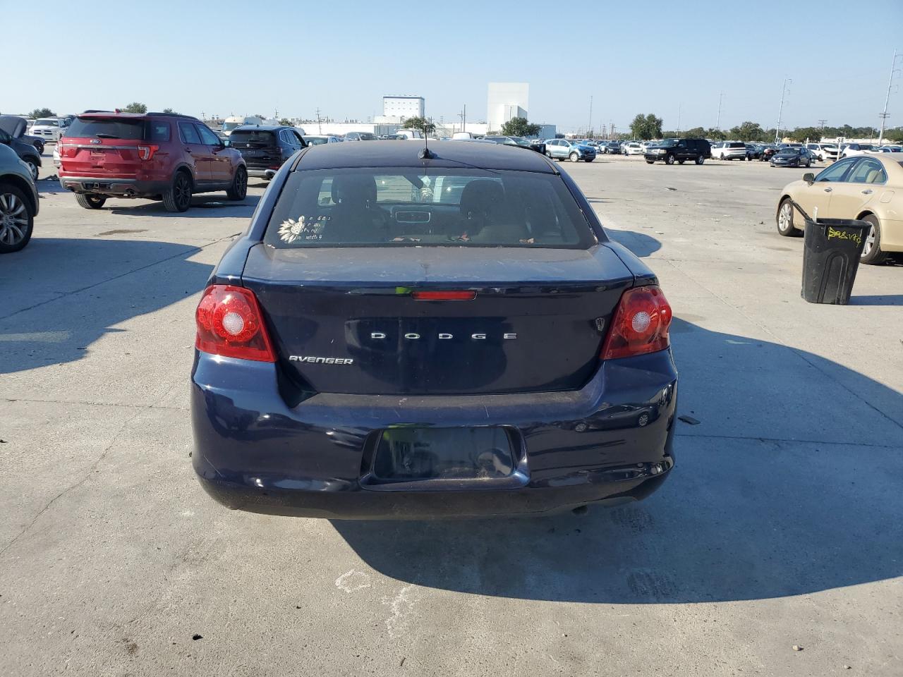 2013 Dodge Avenger VIN 1C3CDZAB4DN710781 Copart auction photo, water/flood damage thumbnail 6