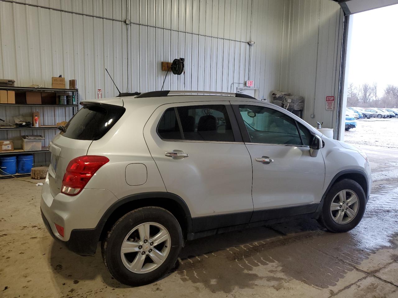 2019 Chevrolet Trax VIN KL7CJPSB8KB870679 Copart auction photo, front end / side damage thumbnail 3