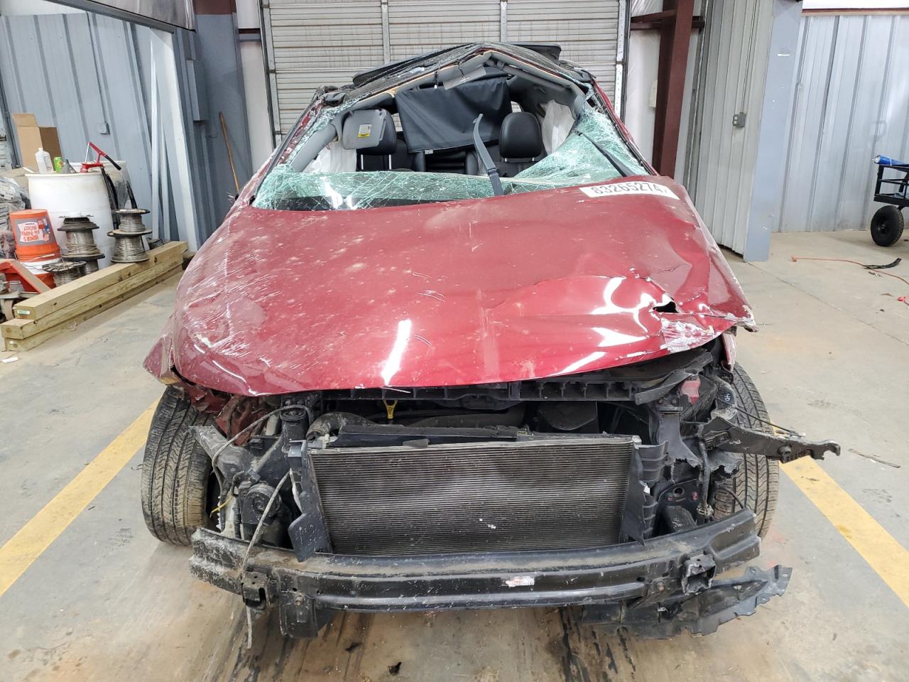 2015 KIA Sorento VIN 5XYKWDA78FG553105 Copart auction photo, rollover damage thumbnail 5