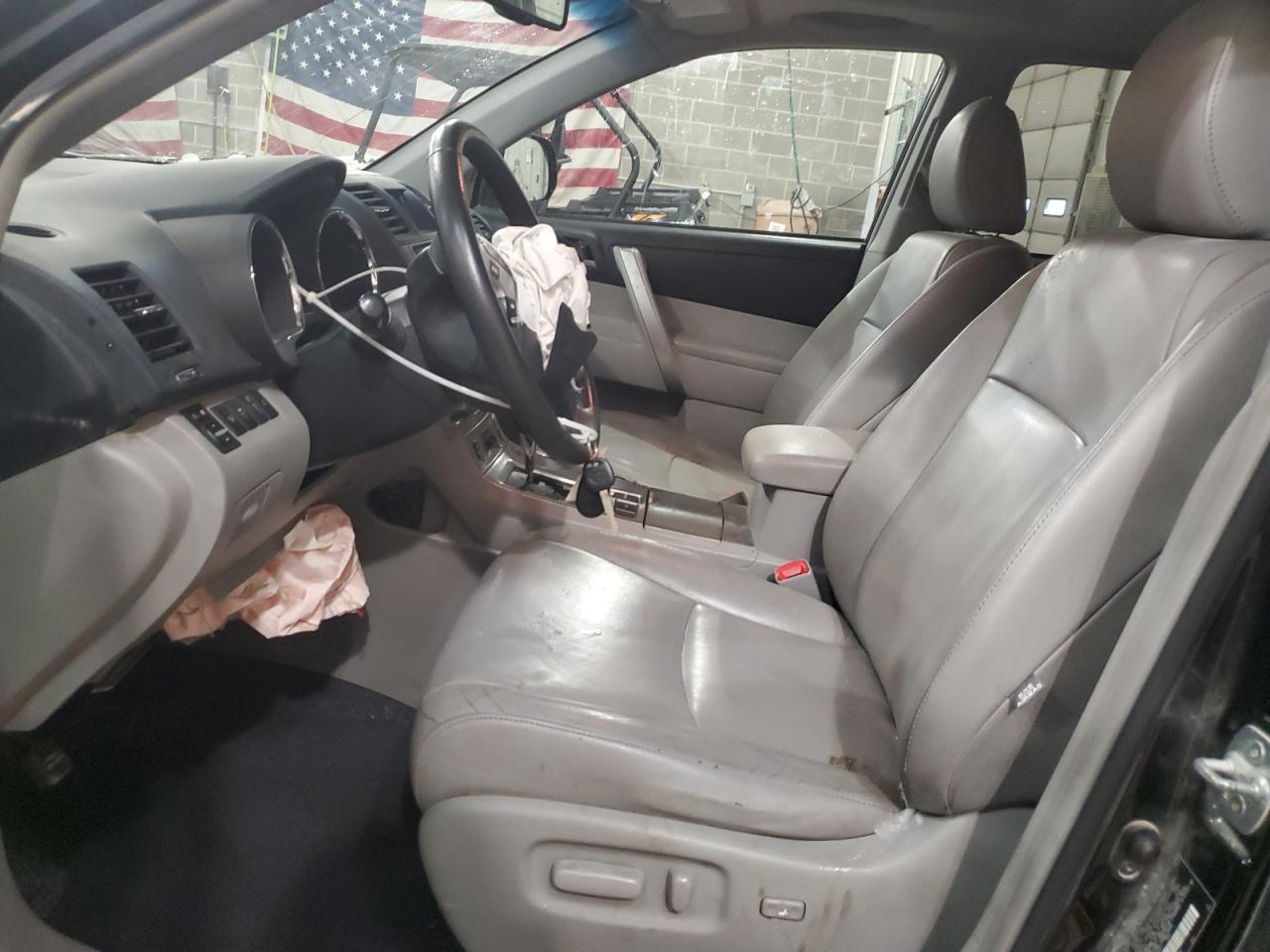 2013 Toyota Highlander VIN 5TDZK3EH0DS103777 Copart auction photo, front end damage thumbnail 7