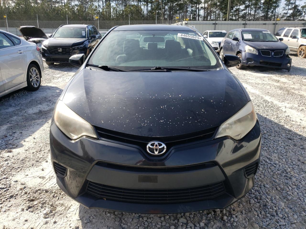 2014 Toyota Corolla VIN 2T1BURHEXEC092538 Copart auction photo, rear end / minor dent/scratches damage thumbnail 5