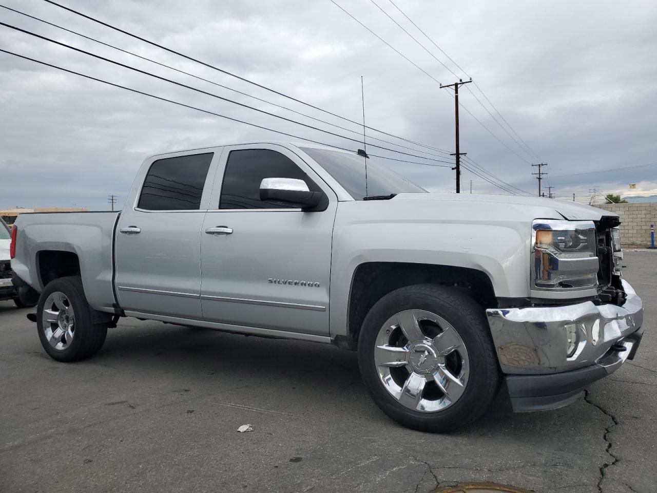 2016 Chevrolet Silverado VIN 3GCPCSEC0GG251059 Copart auction photo, front end / rear end damage thumbnail 4