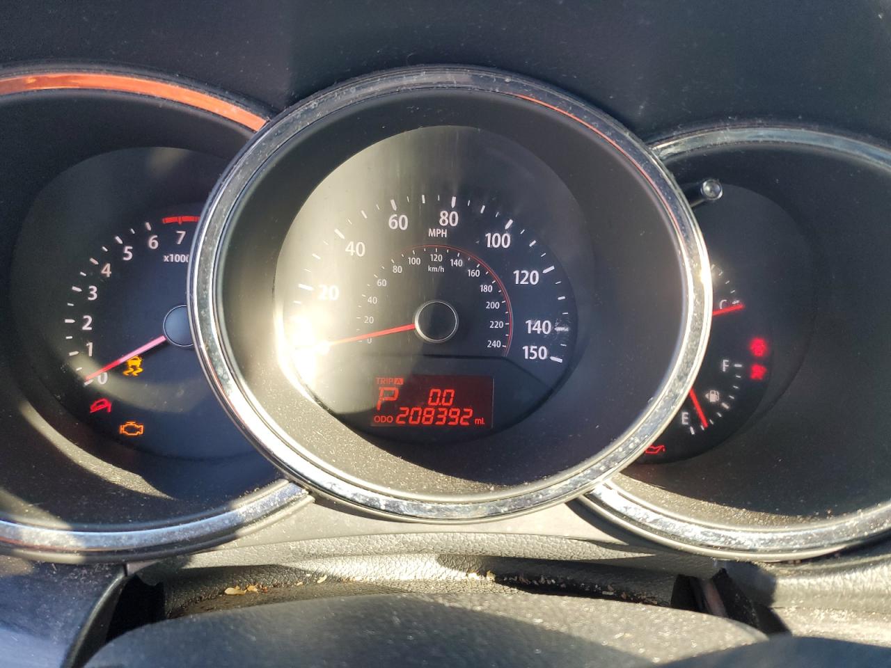 2012 KIA Sorento VIN 5XYKT3A19CG192302 Copart auction photo, minor dent/scratches damage thumbnail 9