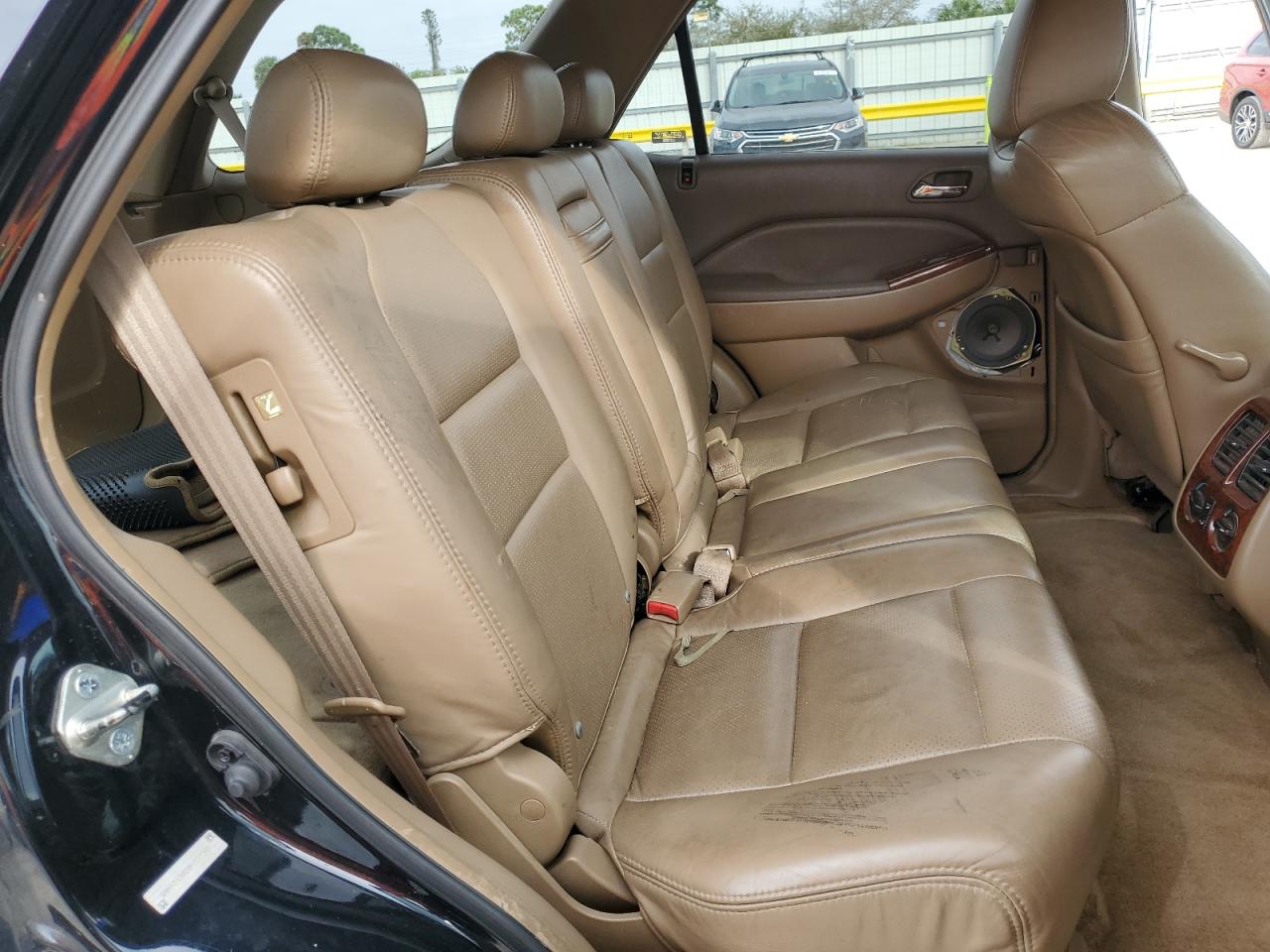 2003 Acura MDX VIN 2HNYD18833H537382 Copart auction photo, rear end / minor dent/scratches damage thumbnail 11