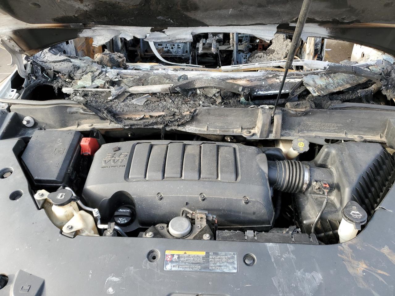 2014 Chevrolet Traverse VIN 1GNKRHKDXEJ372192 Copart auction photo, burn - interior damage thumbnail 13